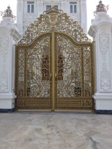 Cổng nhôm đúc hợp kim MK04