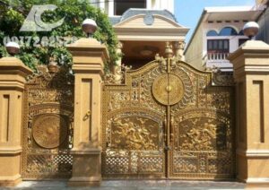 CỔNG NHÔM ĐÚC ĐẸP MÃ ĐÁO THÀNH CÔNG